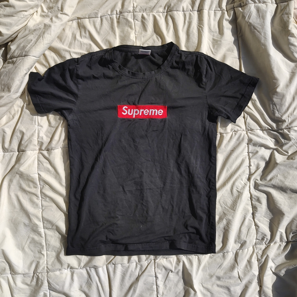 Supreme Black T-Shirt for Men